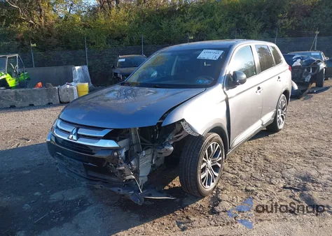 2017 Mitsubishi Outlander Es from USA, damaged, VIN JA4AD2A3XHZ031822